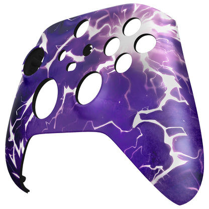 eXtremeRate Xbox Series X&Sコントローラー用交換フロントハウジングシェル【サンダーマジック】