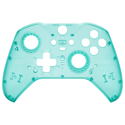 eXtremeRate Xbox One Elite Series 2&Elite 2 Coreコントローラー（モデル1797）用交換フロントハウジングシェルケース＆アクセントリング【エメラルドグリーン】