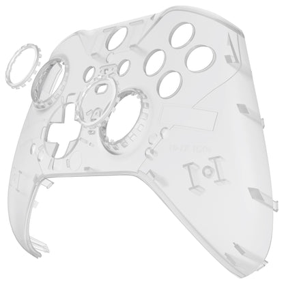 eXtremeRate Xbox One Elite Series 2&Elite 2 Coreコントローラー（モデル1797）用交換フロントハウジングシェルケース＆アクセントリング【暗闇で光る-グリーン】