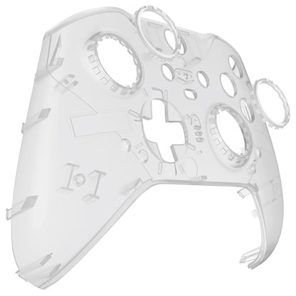 eXtremeRate Xbox One Elite Series 2&Elite 2 Coreコントローラー（モデル1797）用交換フロントハウジングシェルケース＆アクセントリング【暗闇で光る-グリーン】