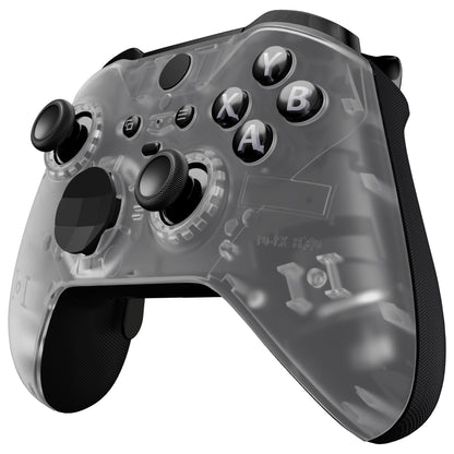 eXtremeRate Xbox One Elite Series 2&Elite 2 Coreコントローラー（モデル1797）用交換フロントハウジングシェルケース＆アクセントリング【暗闇で光る-グリーン】