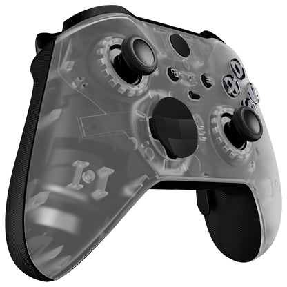 eXtremeRate Xbox One Elite Series 2&Elite 2 Coreコントローラー（モデル1797）用交換フロントハウジングシェルケース＆アクセントリング【暗闇で光る-グリーン】