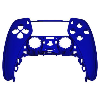 eXtremeRate PS5コントローラーBDM-010/020/030/040/050対応交換対応用フロントハウジングシェル【クロームブルーグロッシー】