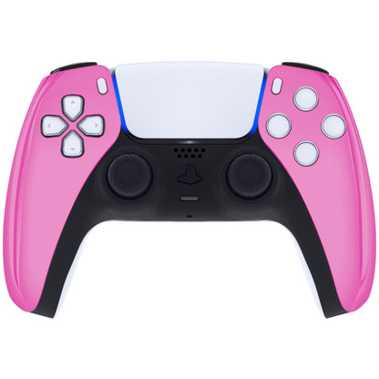 eXtremeRate PS5コントローラーBDM-010/020/030/040/050対応交換対応用フロントハウジングシェル【クロームピンクグロッシー】