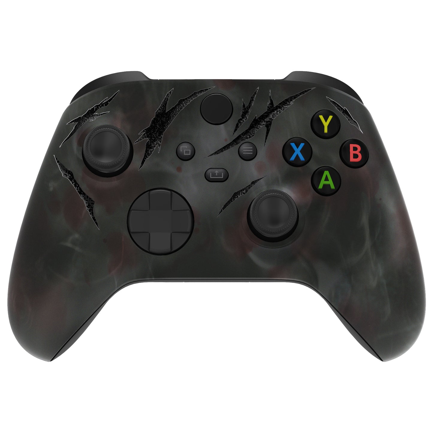 eXtremeRate Xbox Series X&Sコントローラー用交換フロントハウジングシェル【血の霧】