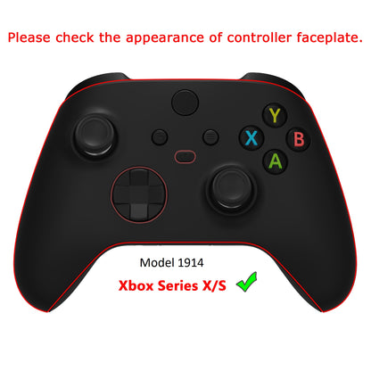 eXtremeRate Xbox Series X&Sコントローラー用交換フロントハウジングシェル【血の霧】