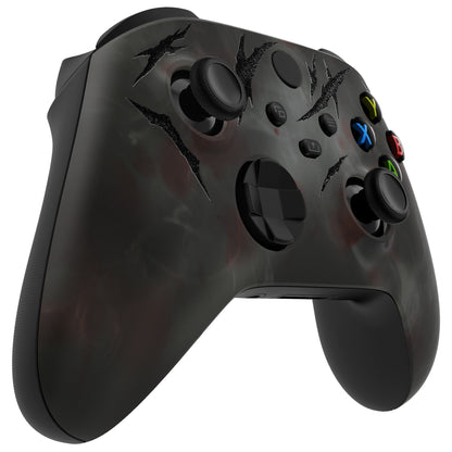 eXtremeRate Xbox Series X&Sコントローラー用交換フロントハウジングシェル【血の霧】