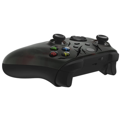 eXtremeRate Xbox Series X&Sコントローラー用交換フロントハウジングシェル【血の霧】