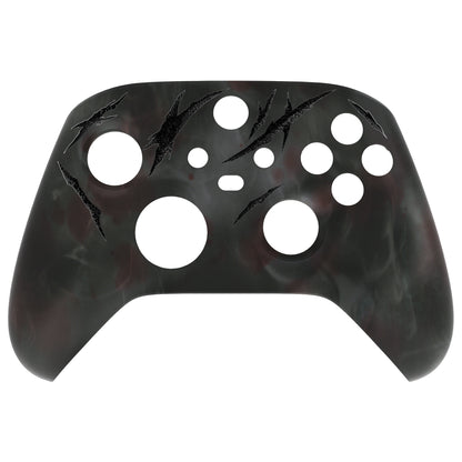 eXtremeRate Xbox Series X&Sコントローラー用交換フロントハウジングシェル【血の霧】