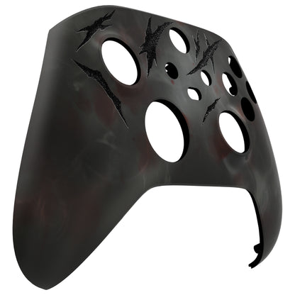 eXtremeRate Xbox Series X&Sコントローラー用交換フロントハウジングシェル【血の霧】