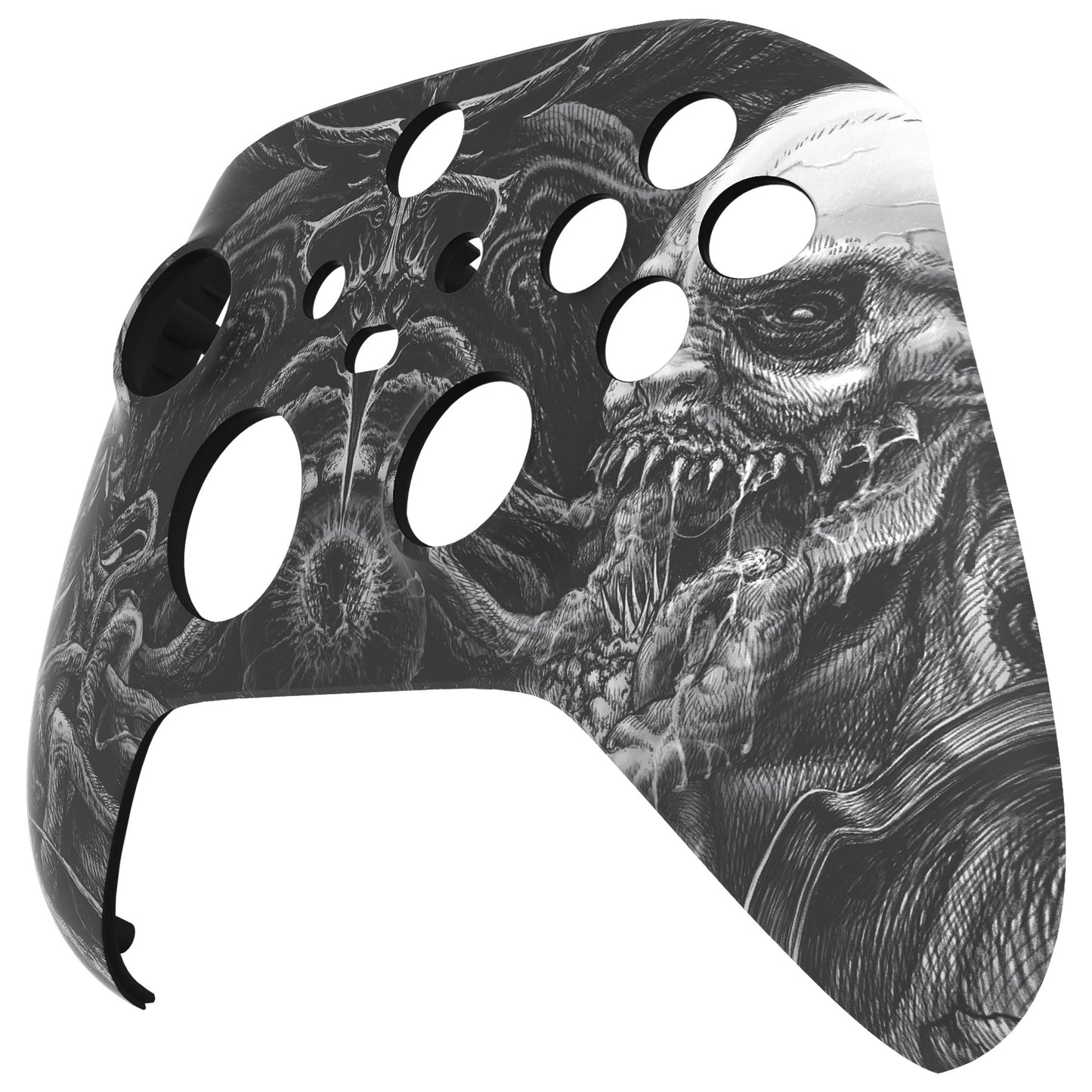 eXtremeRate Replacement Front Housing Shell for Xbox Series X & S Controller - Zombies eXtremeRate