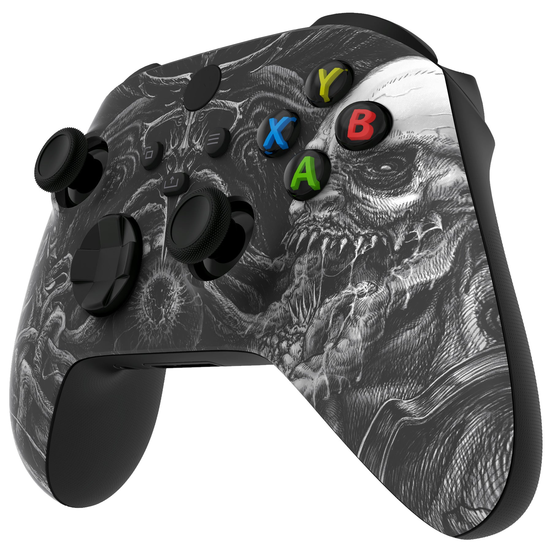 eXtremeRate Replacement Front Housing Shell for Xbox Series X & S Controller - Zombies eXtremeRate