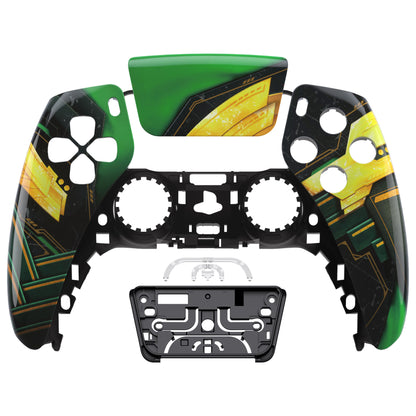 eXtremeRate PS5コントローラーBDM-010/020/030/040/050対応交換対応用フロントハウジングシェル＆タッチパッド【ラグナロクの鎧】