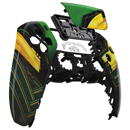 eXtremeRate PS5コントローラーBDM-010/020/030/040/050対応交換対応用フロントハウジングシェル＆タッチパッド【ラグナロクの鎧】