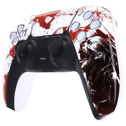 eXtremeRate PS5コントローラーBDM-010/020/030/040/050対応交換対応用フロントハウジングシェル＆タッチパッド【ゾンビ】
