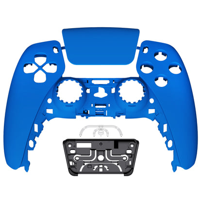 eXtremeRate PS5コントローラーBDM-010/020/030/040/050対応交換対応用フロントハウジングシェル＆タッチパッド【ブルー】
