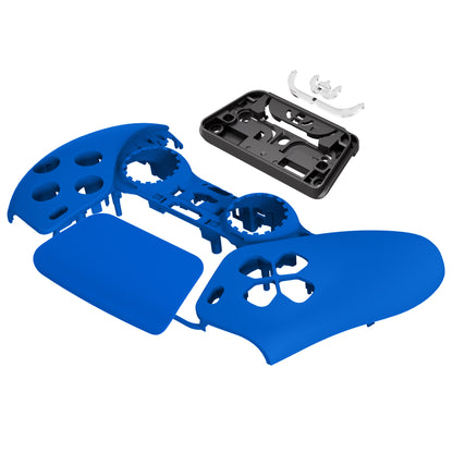 eXtremeRate PS5コントローラーBDM-010/020/030/040/050対応交換対応用フロントハウジングシェル＆タッチパッド【ブルー】