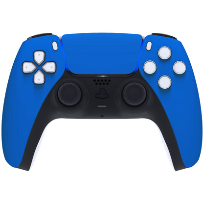 eXtremeRate PS5コントローラーBDM-010/020/030/040/050対応交換対応用フロントハウジングシェル＆タッチパッド【ブルー】