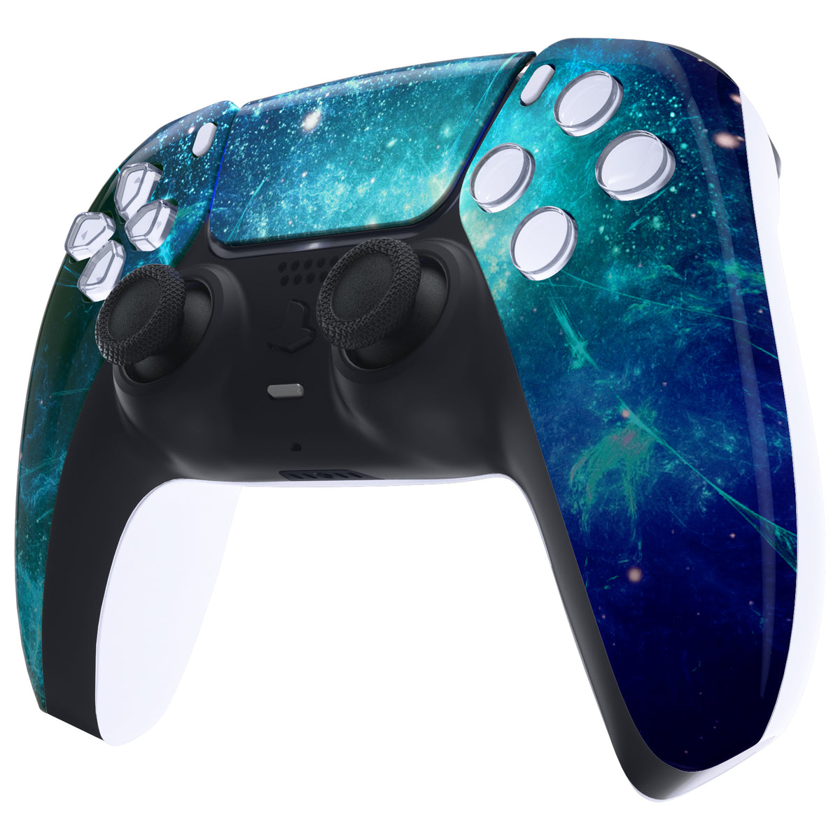 eXtremeRate Replacement Front Housing Shell & Touchpad for PS5 Controller BDM-010/020/030/040/050 [Clown Trump]