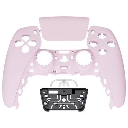 eXtremeRate PS5コントローラーBDM-010/020/030/040/050対応交換対応用フロントハウジングシェル＆タッチパッド【サクラピンク】