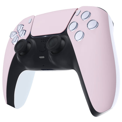 eXtremeRate PS5コントローラーBDM-010/020/030/040/050対応交換対応用フロントハウジングシェル＆タッチパッド【サクラピンク】