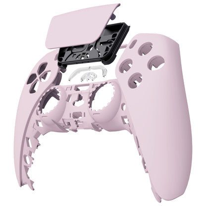 eXtremeRate PS5コントローラーBDM-010/020/030/040/050対応交換対応用フロントハウジングシェル＆タッチパッド【サクラピンク】