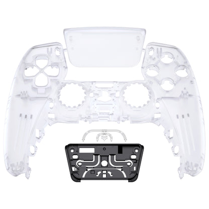 eXtremeRate PS5コントローラーBDM-010/020/030/040/050対応交換対応用フロントハウジングシェル＆タッチパッド【クリア】