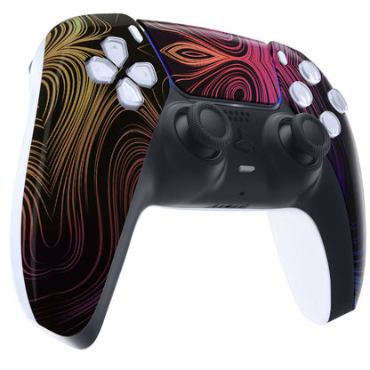 eXtremeRate PS5コントローラーBDM-010/020/030/040/050対応交換対応用フロントハウジングシェル＆タッチパッド【幻想空間】