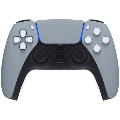 eXtremeRate PS5コントローラーBDM-010/020/030/040/050対応交換対応用フロントハウジングシェル＆タッチパッド【ニューホープグレイ】