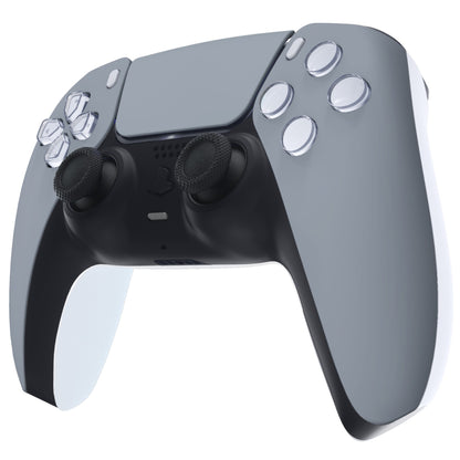 eXtremeRate PS5コントローラーBDM-010/020/030/040/050対応交換対応用フロントハウジングシェル＆タッチパッド【ニューホープグレイ】