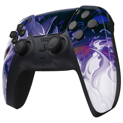 eXtremeRate PS5コントローラーBDM-010/020/030/040/050対応交換対応用フロントハウジングシェル＆タッチパッド【九尾の狐】