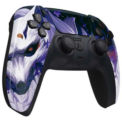 eXtremeRate PS5コントローラーBDM-010/020/030/040/050対応交換対応用フロントハウジングシェル＆タッチパッド【九尾の狐】