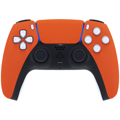 eXtremeRate PS5コントローラーBDM-010/020/030/040/050対応交換対応用フロントハウジングシェル＆タッチパッド【オレンジ】