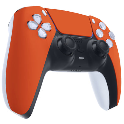 eXtremeRate PS5コントローラーBDM-010/020/030/040/050対応交換対応用フロントハウジングシェル＆タッチパッド【オレンジ】