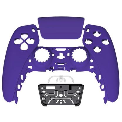 eXtremeRate PS5コントローラーBDM-010/020/030/040/050対応交換対応用フロントハウジングシェル＆タッチパッド【パープル】