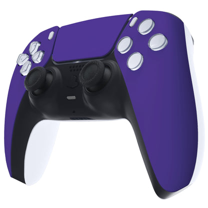 eXtremeRate PS5コントローラーBDM-010/020/030/040/050対応交換対応用フロントハウジングシェル＆タッチパッド【パープル】