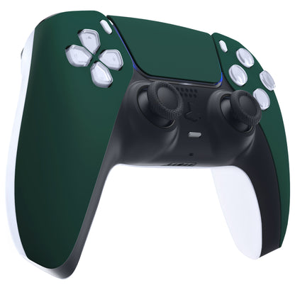 eXtremeRate PS5コントローラーBDM-010/020/030/040/050対応交換対応用フロントハウジングシェル＆タッチパッド【レーシンググリーン】