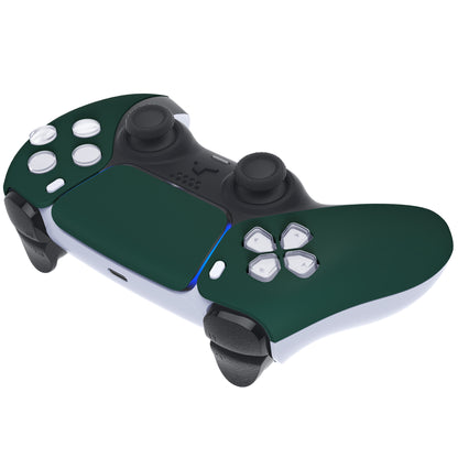eXtremeRate PS5コントローラーBDM-010/020/030/040/050対応交換対応用フロントハウジングシェル＆タッチパッド【レーシンググリーン】