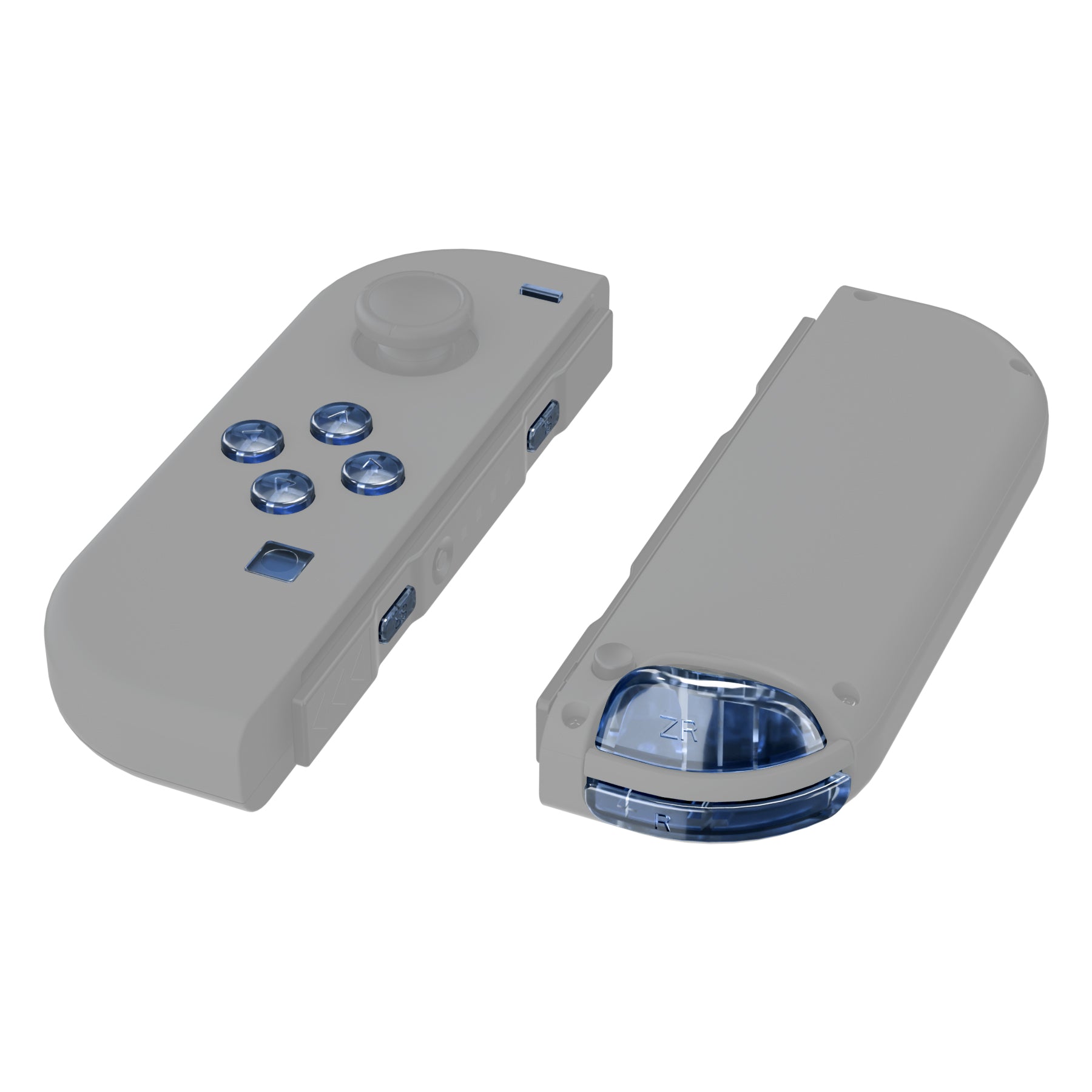 eXtremeRate NS Switch用ジョイコン交換フルセットボタン【クリア