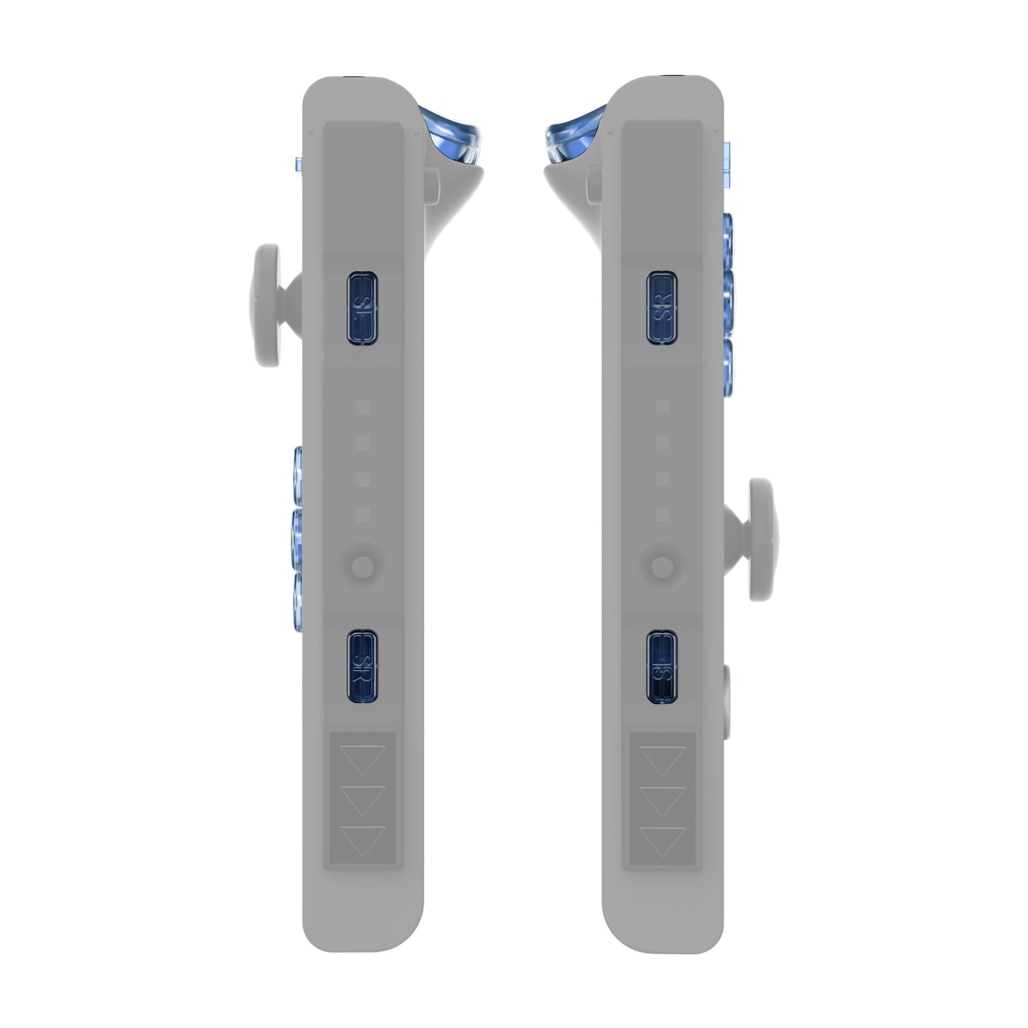 eXtremeRate NS Switch Joy-Con Replacement Buttons (Full Set) [Chrome Red Glossy]