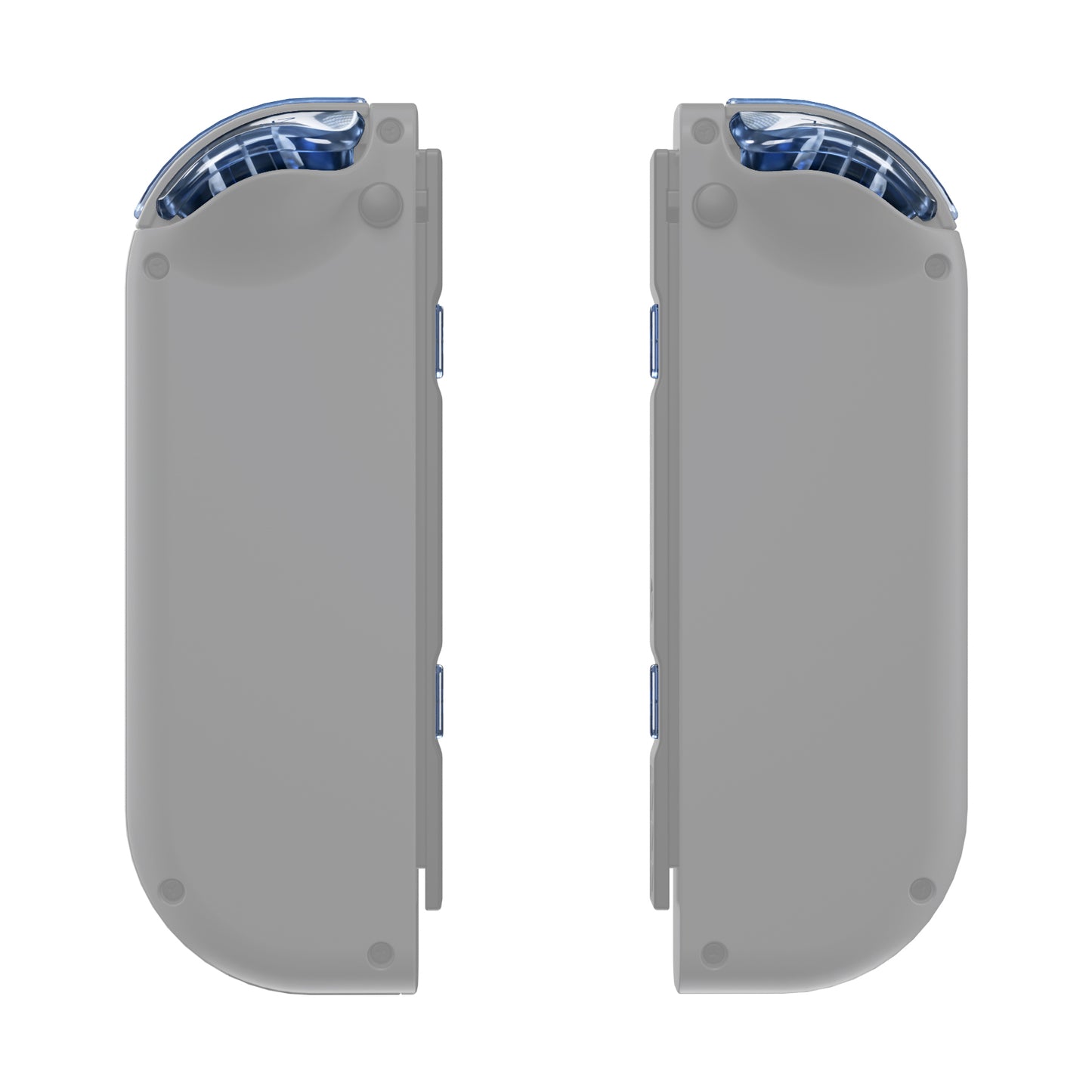 eXtremeRate NS Switch Joy-Con Replacement Buttons (Full Set) [Chrome Red Glossy]