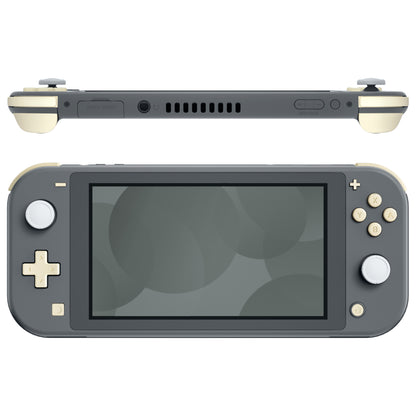 eXtremeRate Replacement Full Set of Buttons for Nintendo Switch Lite (Antique Yellow)