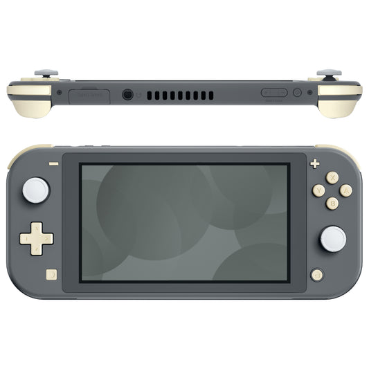 eXtremeRate Replacement Full Set of Buttons for Nintendo Switch Lite (Antique Yellow)