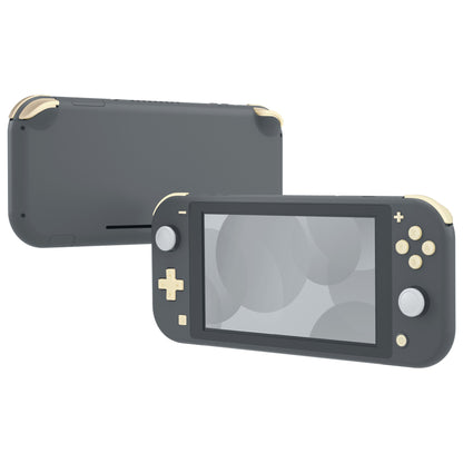 eXtremeRate Replacement Full Set of Buttons for Nintendo Switch Lite (Antique Yellow)
