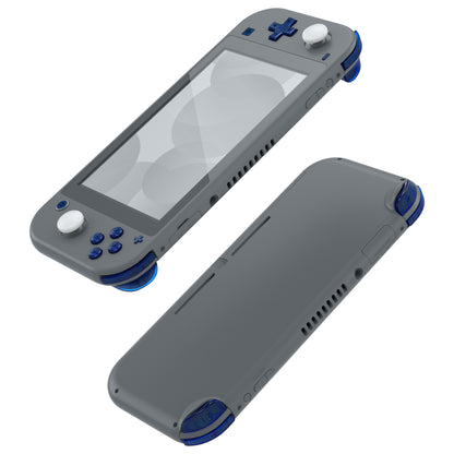 eXtremeRate Nintendo Switch Lite用交換フルセットシェル＆ABXYボタン保護フィルム付き【クリアブルー】