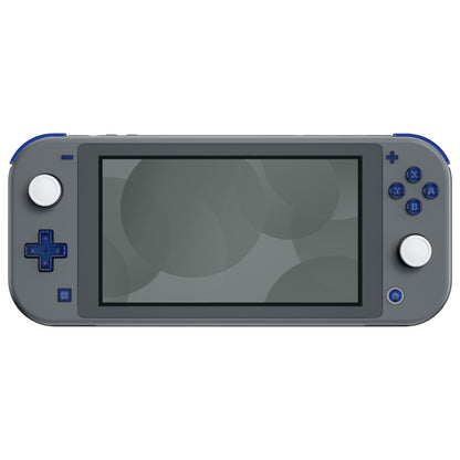eXtremeRate Nintendo Switch Lite用交換フルセットシェル＆ABXYボタン保護フィルム付き【クリアブルー】