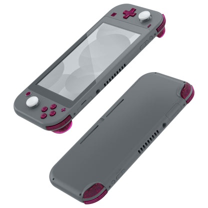 eXtremeRate Nintendo Switch Lite用交換フルセットシェル＆ABXYボタン保護フィルム付き【クリアキャンディピンク】