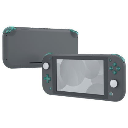 eXtremeRate Nintendo Switch Lite用交換フルセットシェル＆ABXYボタン保護フィルム付き【エメラルドグリーン】