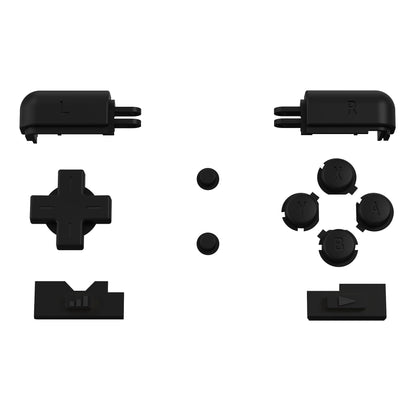 eXtremeRate Replacement Full Set Buttons for Nintendo DS Lite NDSL - Black eXtremeRate