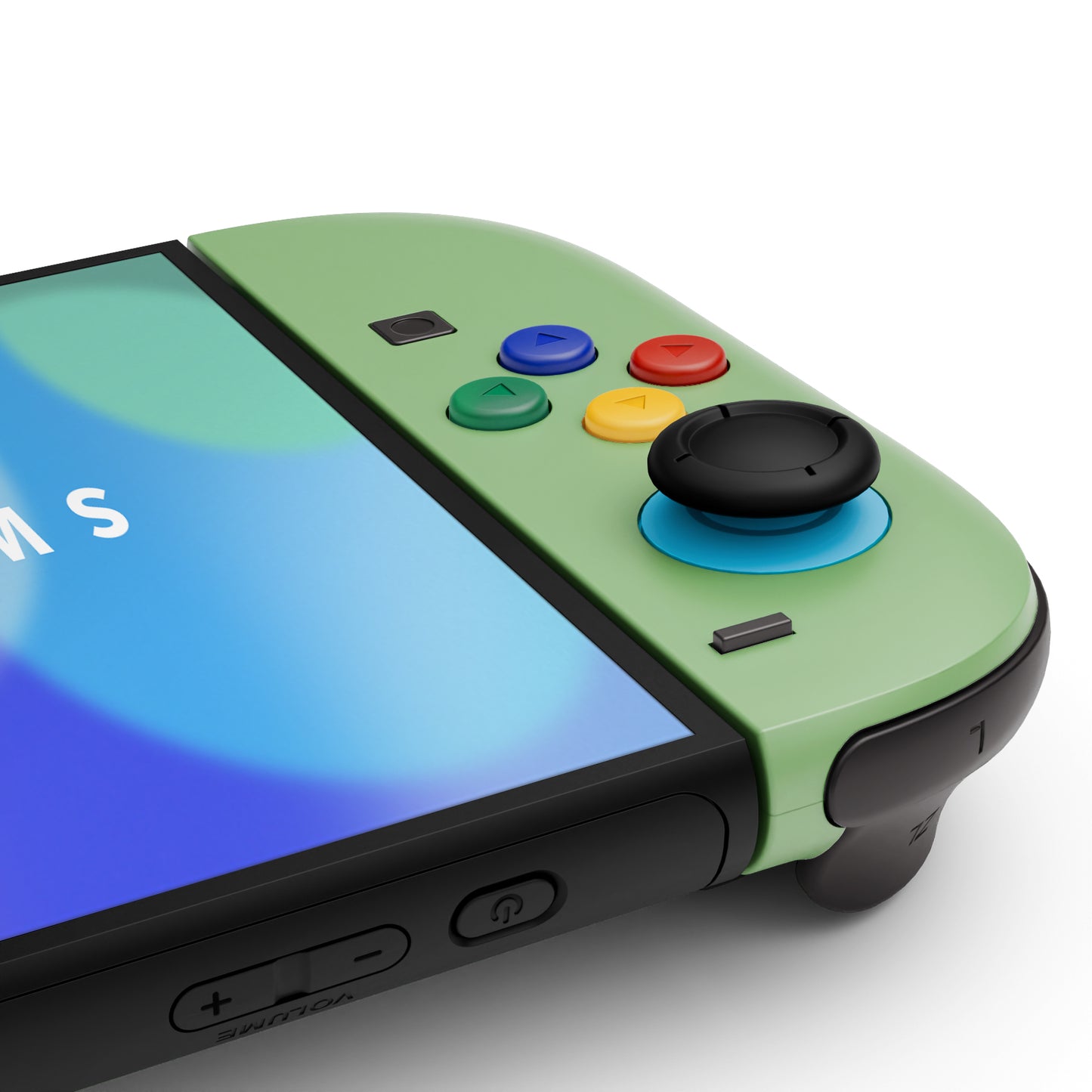 eXtremeRate Nintendo Switch 2対応ジョイコン交換フルセットシェルケース、ボタン付き - デラックス版【抹茶グリーン】